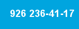 926 236-41-17